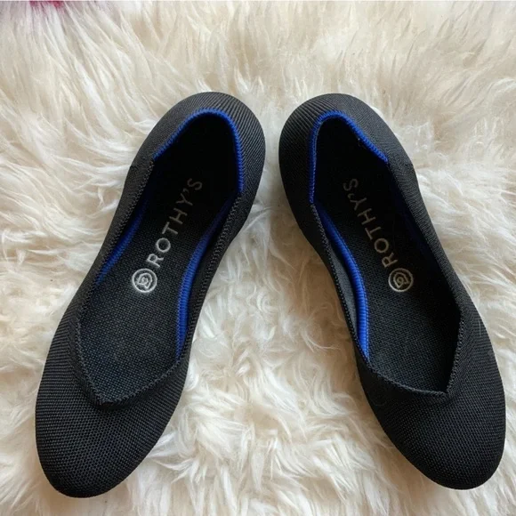 Rothy's Women's 8 Ballet Flats Slip On Ballet Round Toe Shoes - Picture 2 of 11